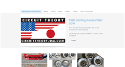 Desktop Screenshot of circuittheoryjdm.com